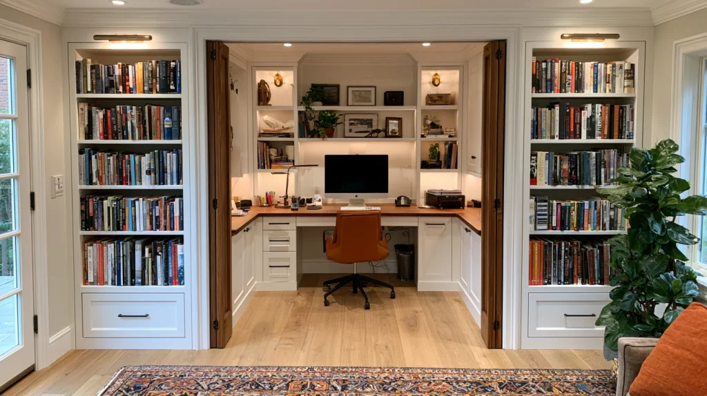 9 Best Secret Room Ideas 6 Hidden Home Office 1