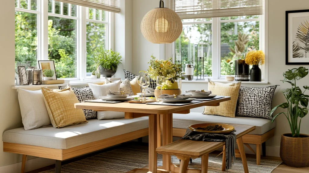 7 Modern Small Terrace Garden Design Ideas 8 Include a Compact Dining Space