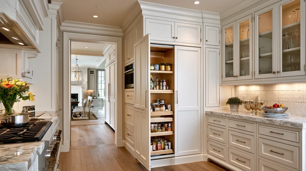 9 Famous Small Kitchen Cabinets Ideas 6 Install Pull Out Pantry Cabinets