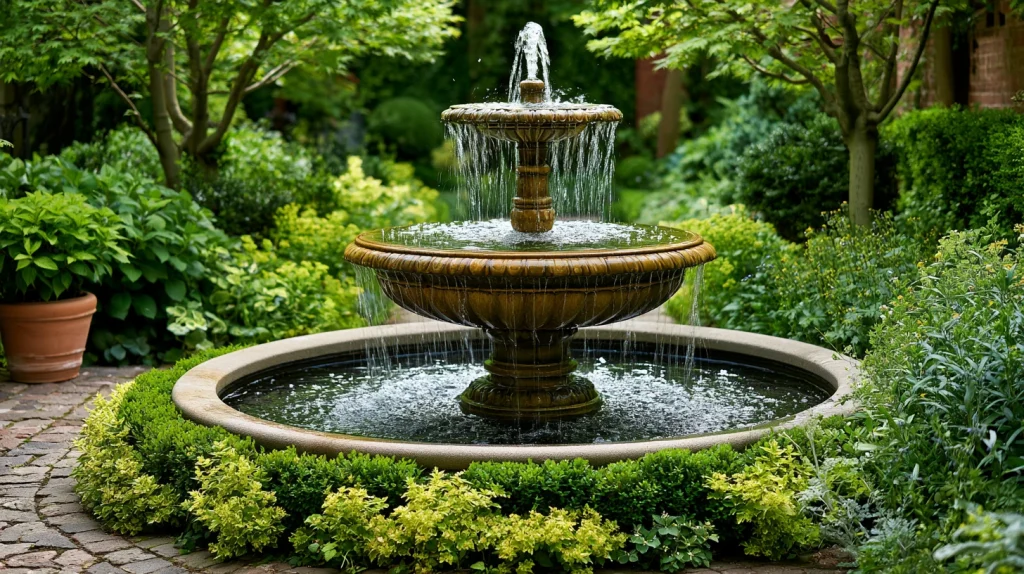 11 Famous Japanese Balcony Garden Ideas 9 Introduce a Small Water Feature