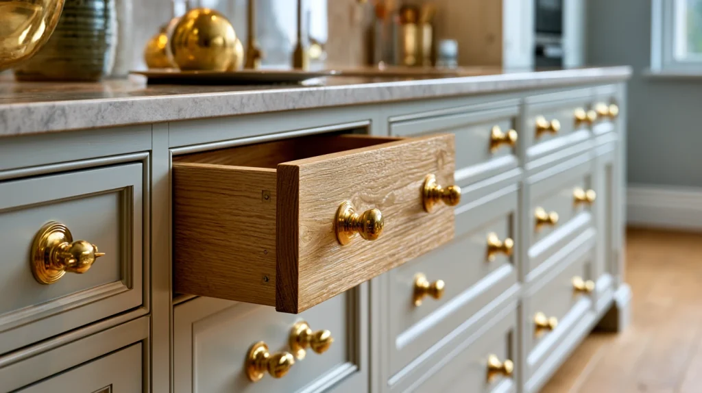 9 Famous Small Kitchen Cabinets Ideas 8 Keep Cabinet Hardware Simple