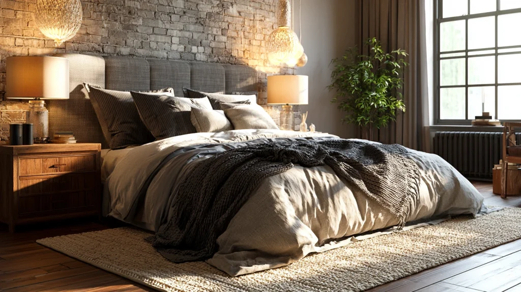 9 Popular Room Decor Bedroom Aesthetic Ideas 3 Layer Soft Bedding and Textures