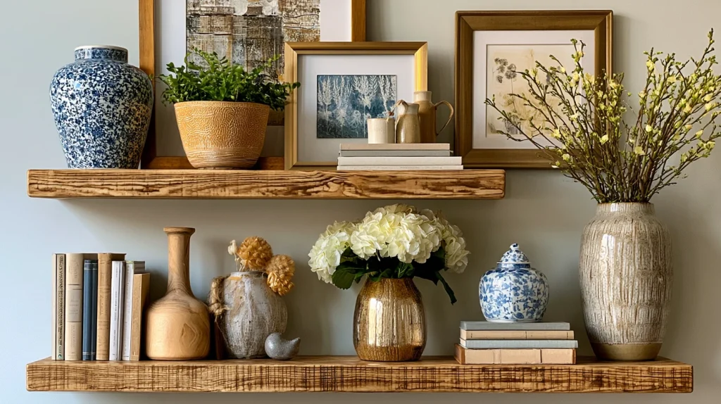 8 Famous Plant Shelves Indoor Ideas 8 Layered Shelf Styling