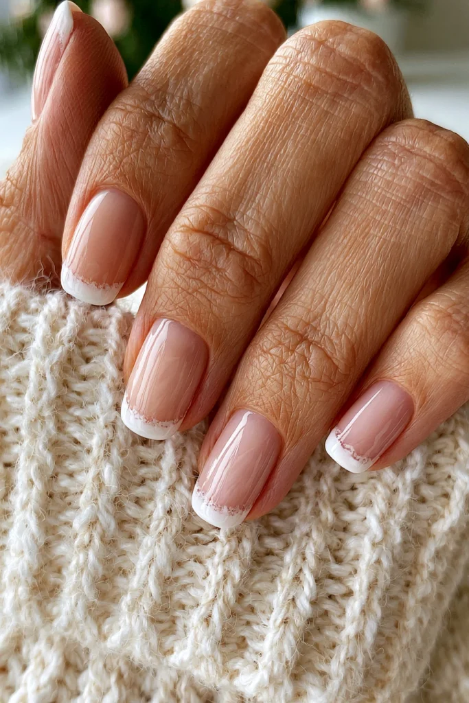 10 Milky White French Tip Nails Ideas 5 Micro French Tip Milky Nails