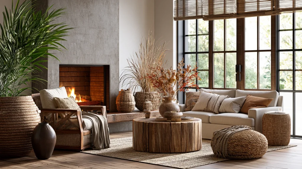 7 Modern Small Terrace Garden Design Ideas 7 Mix Natural Materials and Textures