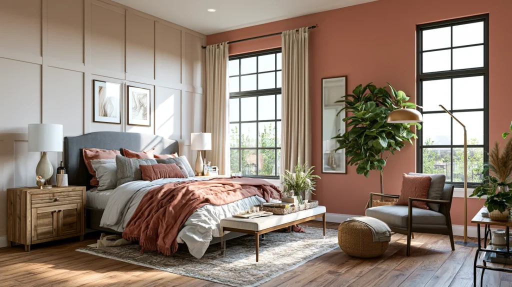 7 Modern Room Decor Bedroom Pink Ideas 4 Modern Pink Accent Wall