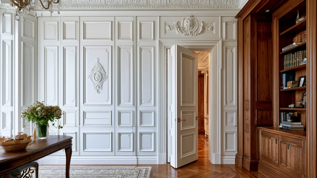 9 Special Hidden Safe Room Ideas 4 Paneled Wall Hidden Door