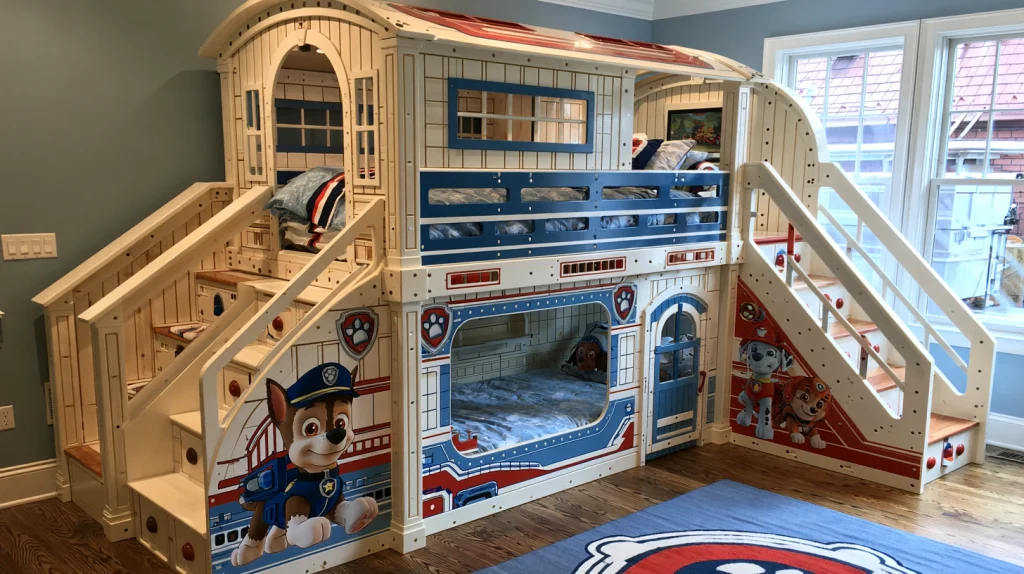 9 Best Kids Room Design Ideas 3 Paw Patrol Bunk Bed