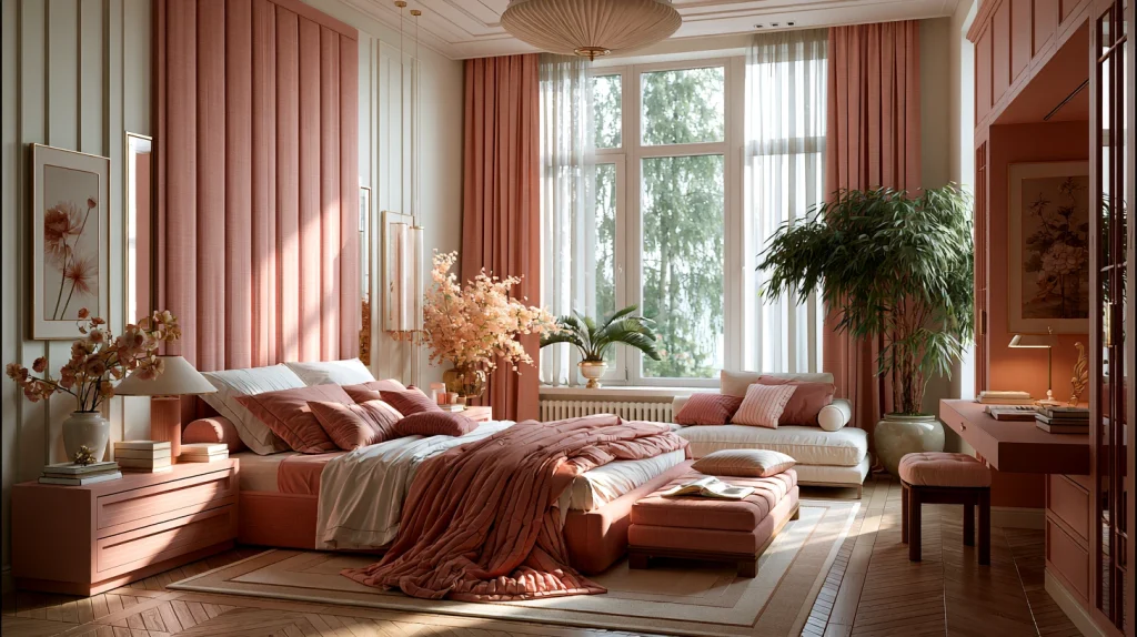 7 Modern Room Decor Bedroom Pink Ideas 3 Pink and White Cozy Bedroom