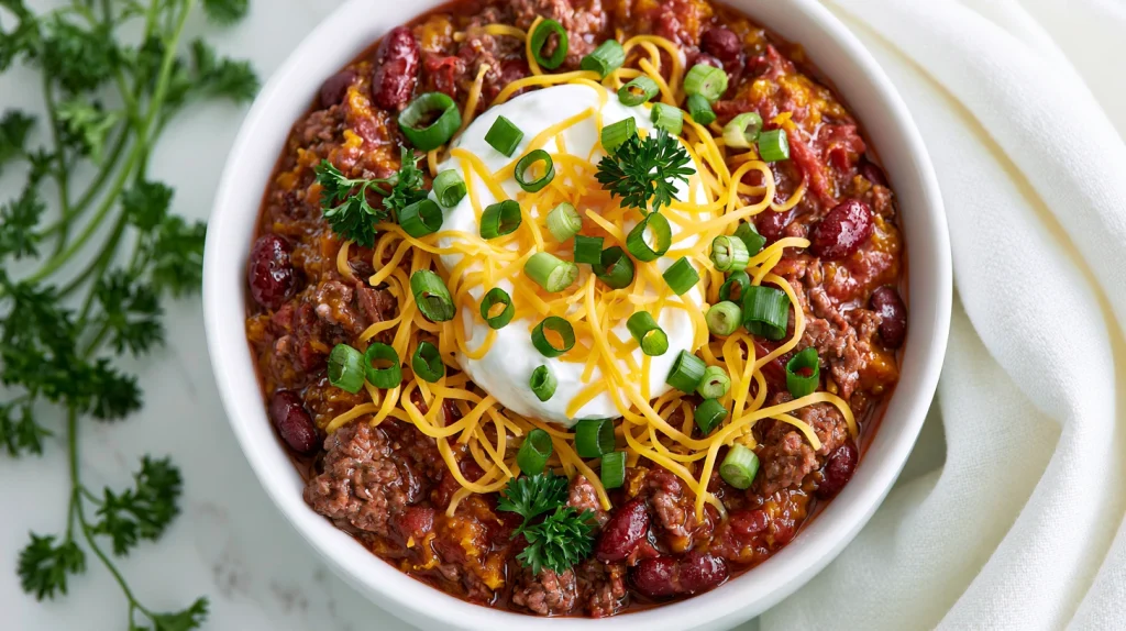 Pumpkin Beef Chili Recipe - Easy Hearty One Pot Meal 12 Pumpkin Beef Chili