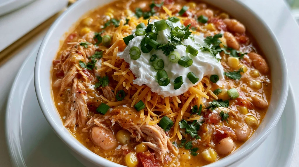 Pumpkin Chicken Chili Recipe - Easy Healthy One Pot Meal 12 Pumpkin Chicken Chili