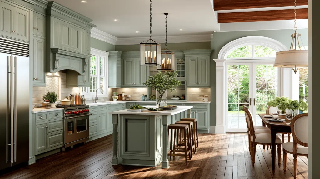 9 Famous Kitchen Cabinet Color Ideas 3 Sage Green Kitchen Cabinets