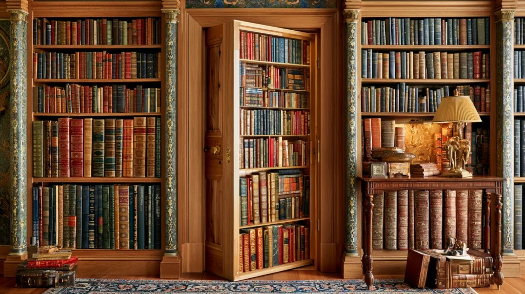 10 Famous Hidden Room Ideas 2 Secret Bookshelf Door