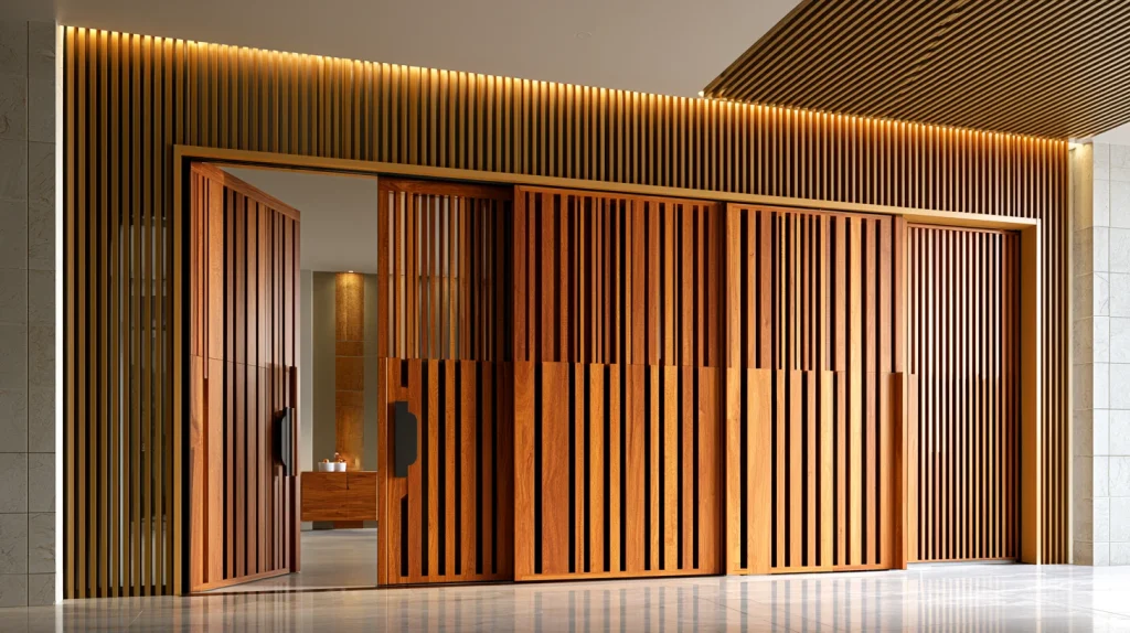 9 Special Hidden Safe Room Ideas 7 Sliding Wood Panel Entrance