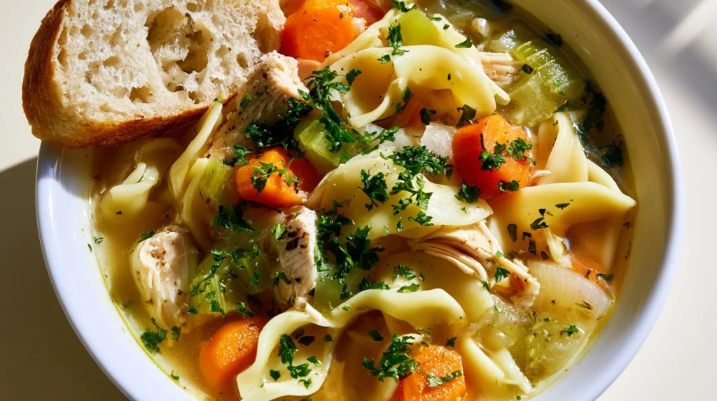 Slow Cooker Chicken Noodle Soup Recipe - Easy Crock Pot Soup 11 Slow Cooker Chicken Noodle Soup