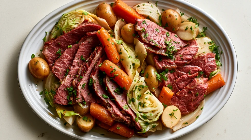 Slow Cooker Corned Beef Recipe: Tender, Juicy, and Full of Flavor 2 Slow Cooker Corned Beef 3