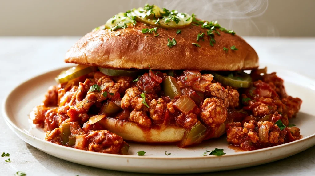 Slow Cooker Turkey Sloppy Joes - Healthy & Easy Recipe 9 Slow Cooker Turkey Sloppy Joes