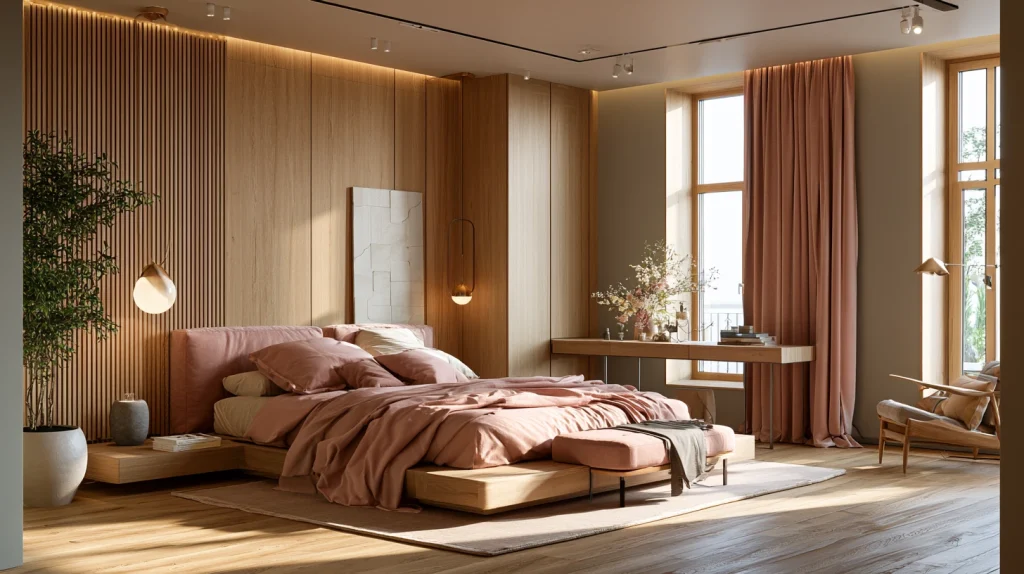 7 Modern Room Decor Bedroom Pink Ideas 2 Soft Blush Pink Minimalist Bedroom