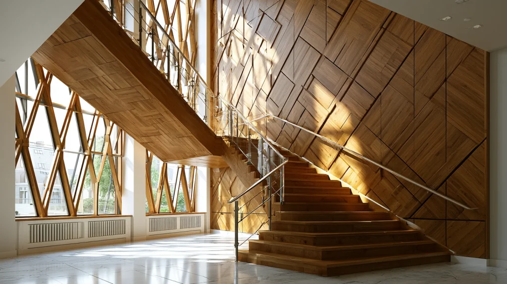 8 Special Stairs in Living Room Ideas 9 Staircase Feature Wall
