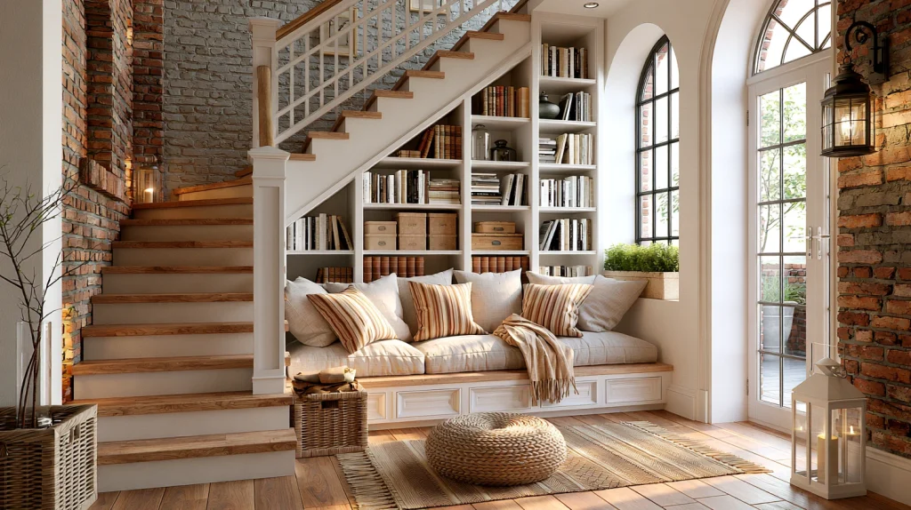 8 Special Stairs in Living Room Ideas 5 Staircase with Built In Storage 1