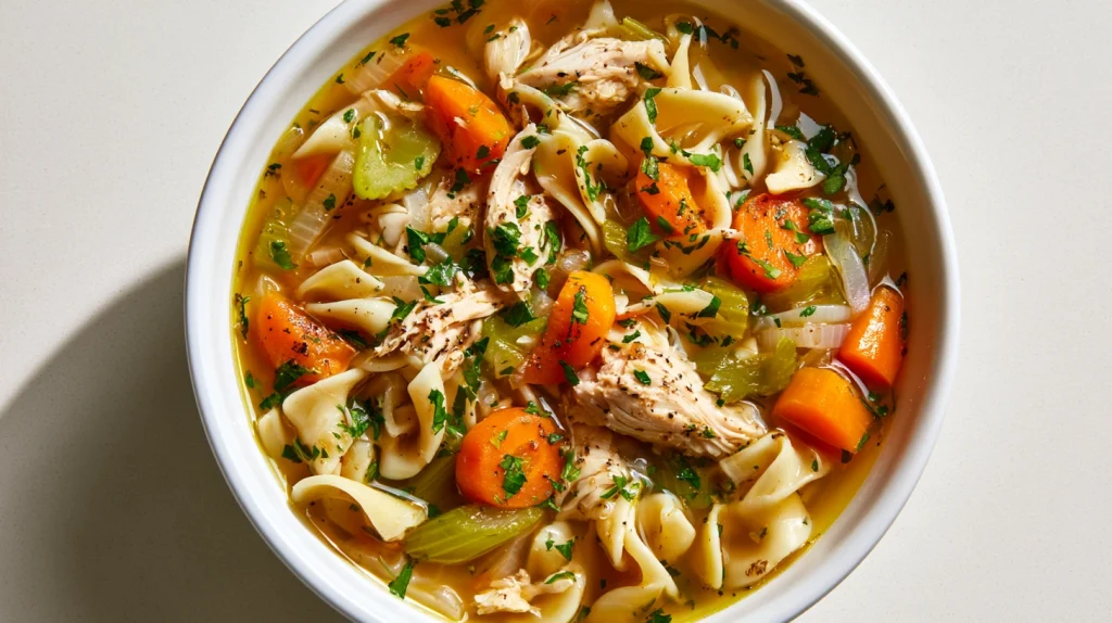 Turkey Noodle Soup Recipe - Easy Homemade Comfort Soup 10 Turkey Noodle Soup