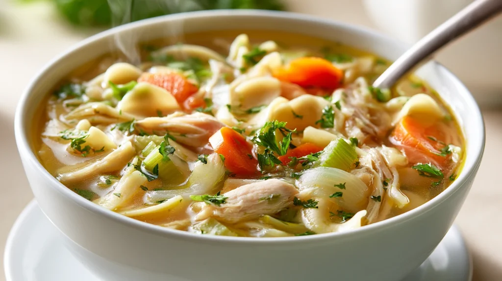 Turkey Noodle Soup Recipe - Easy Homemade Comfort Soup 9 Turkey Noodle Soup