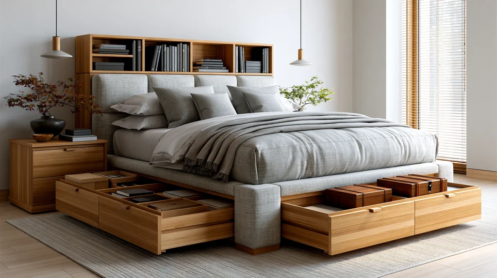 8 Modern Small Room Decor Bedroom Ideas 3 Use a Storage Bed