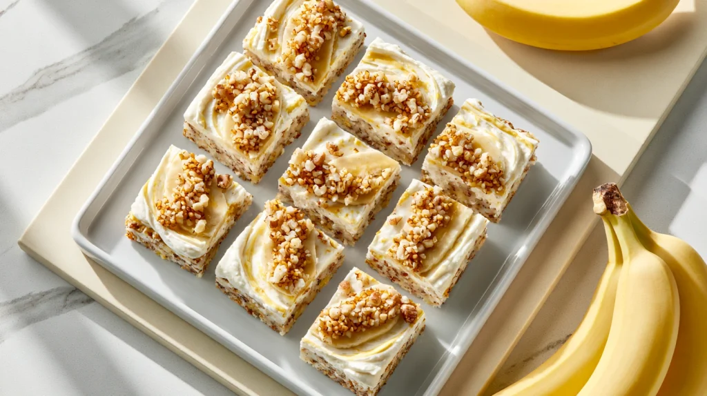 Banana Bars With Cream Cheese Frosting - Easy & Flavorful 10 Banana Bars