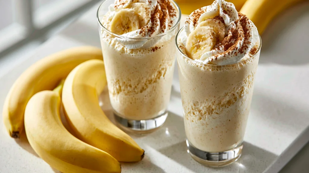 Banana Milkshake Recipe - Easy Creamy Homemade Shake 9 Banana Milkshake