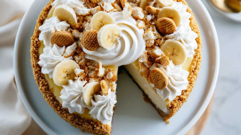 Banana Pudding Cheesecake - Easy Hearty Dessert Recipe 10 Banana Pudding Cheesecake