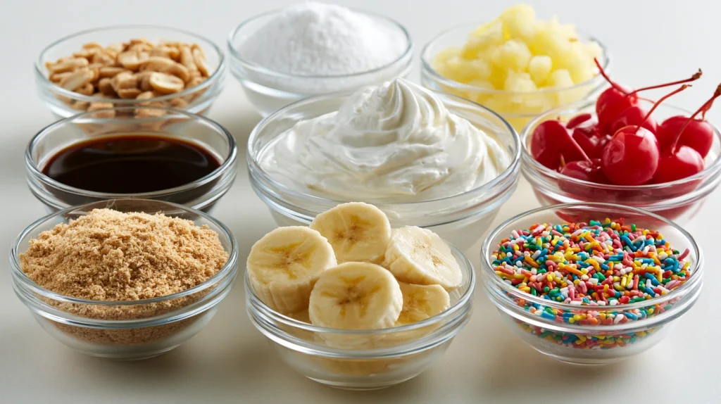 Banana Split Dessert Recipe - Easy No Bake Layered Treat 3 Banana Split Dessert