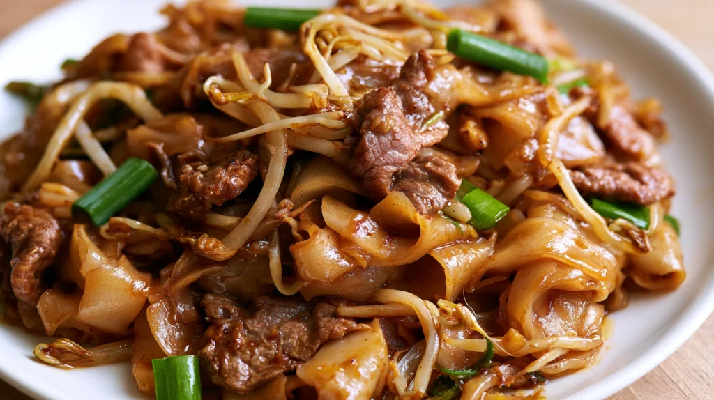 Beef Chow Fun Recipe - Easy Chinese Beef Chow Fun Dinner 2 Beef Chow Fun