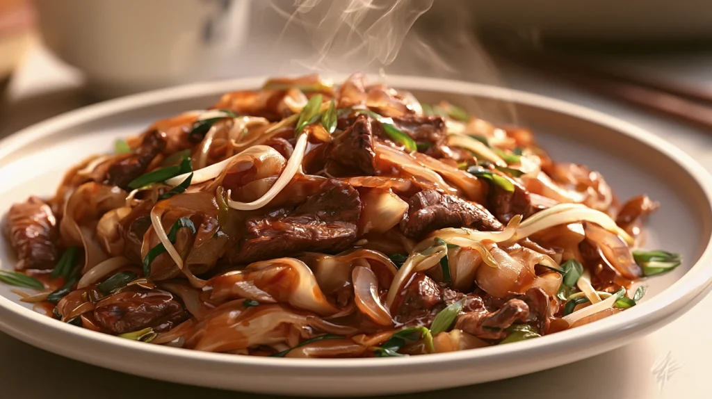 Beef Chow Fun Recipe - Easy Chinese Beef Chow Fun Dinner 9 Beef Chow Fun