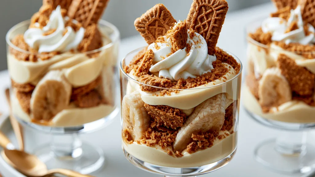 Biscoff Banana Pudding - Easy Creamy Homemade Recipe 10 Biscoff Banana Pudding