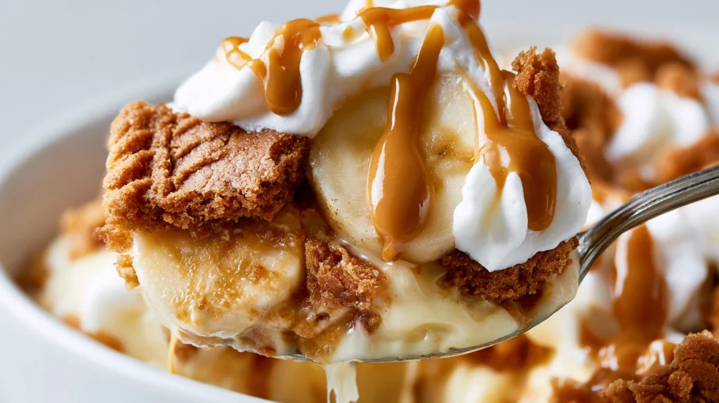 Biscoff Banana Pudding - Easy Creamy Homemade Recipe 2 Biscoff Banana Pudding