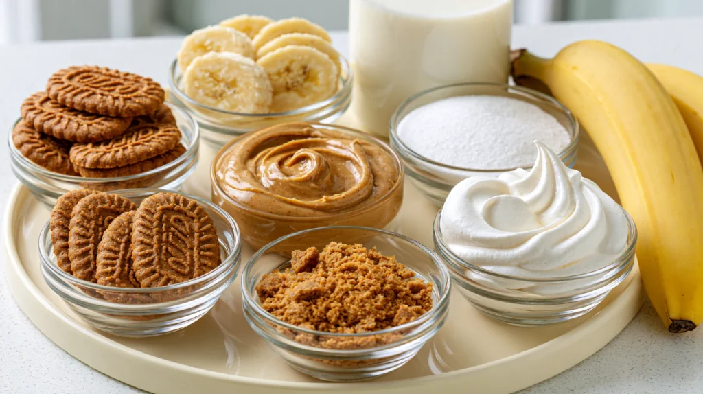 Biscoff Banana Pudding - Easy Creamy Homemade Recipe 3 Biscoff Banana Pudding