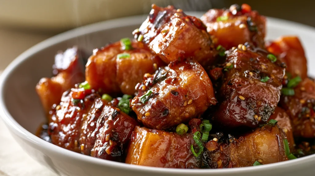 Braised Pork Belly Recipe - Easy & Tender Weeknight Dinner 2 Braised Pork Belly