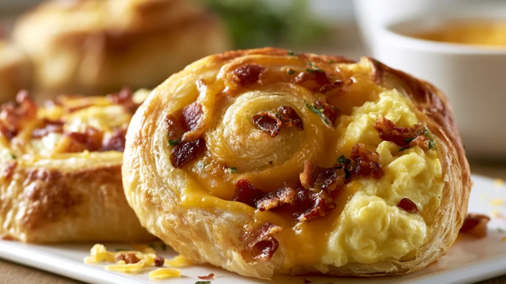 Breakfast Pinwheels Recipe - Easy Make Ahead Breakfast Rolls 16 breakfast pinwheels