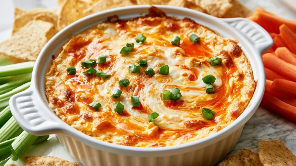 Buffalo Chicken Dip Recipe - Easy, Creamy & Cheesy 8 Buffalo Chicken Dip