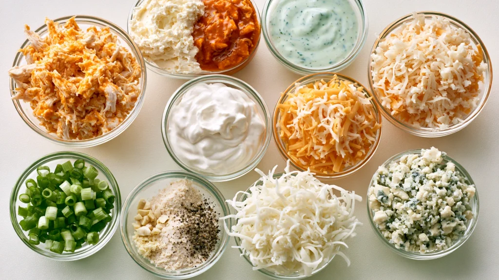 Buffalo Chicken Dip Recipe - Easy, Creamy & Cheesy 3 Buffalo Chicken Dip