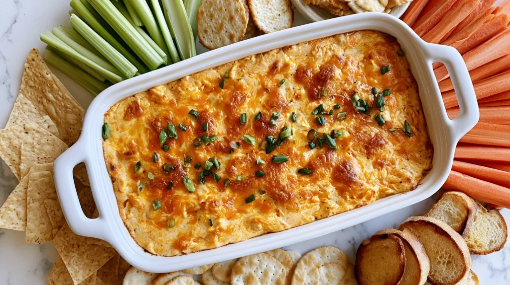Buffalo Chicken Dip Oven - Easy Baked Party Appetizer 7 Buffalo Chicken Dip Oven