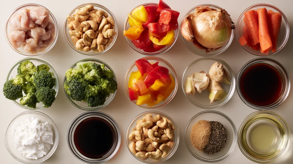Cashew Chicken Recipe - Easy Homemade Family Dinner 2 Cashew Chicken