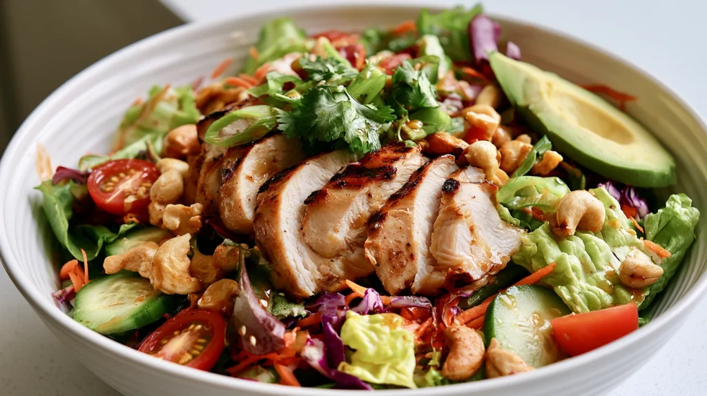 Cashew Chicken Salad Recipe - Easy Healthy Lunch 8 Cashew Chicken Salad