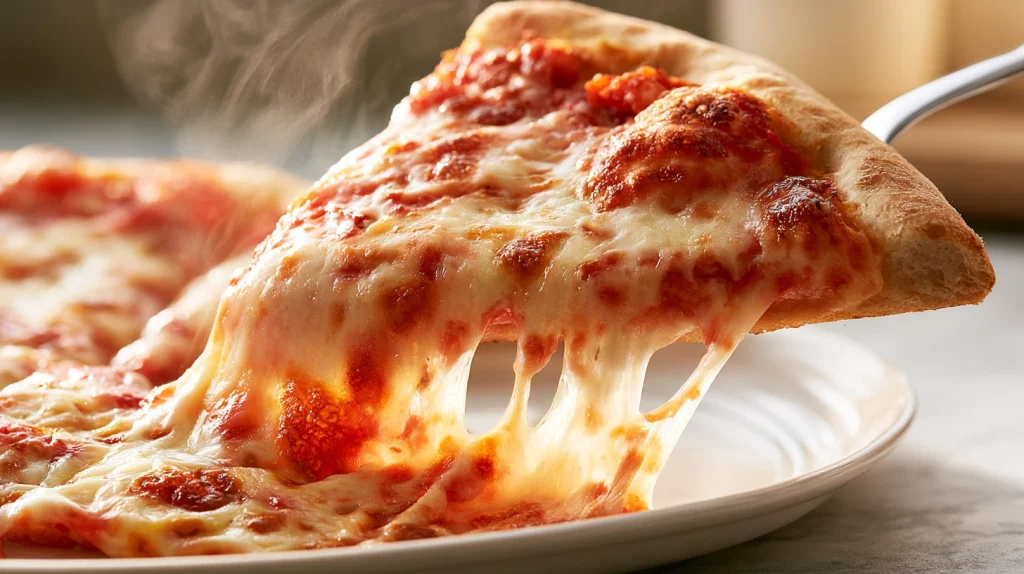 Cheese Pizza Recipe - Easy Homemade Classic Pizza 2 Cheese Pizza