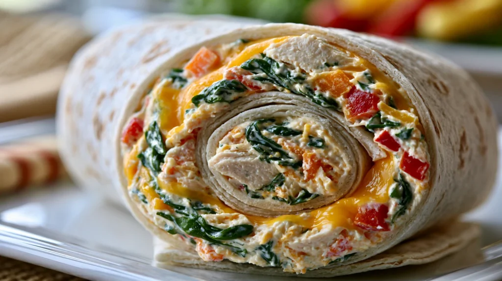 Chicken Pinwheels - Easy Creamy Make Ahead Party Appetizer 2 Chicken Pinwheels