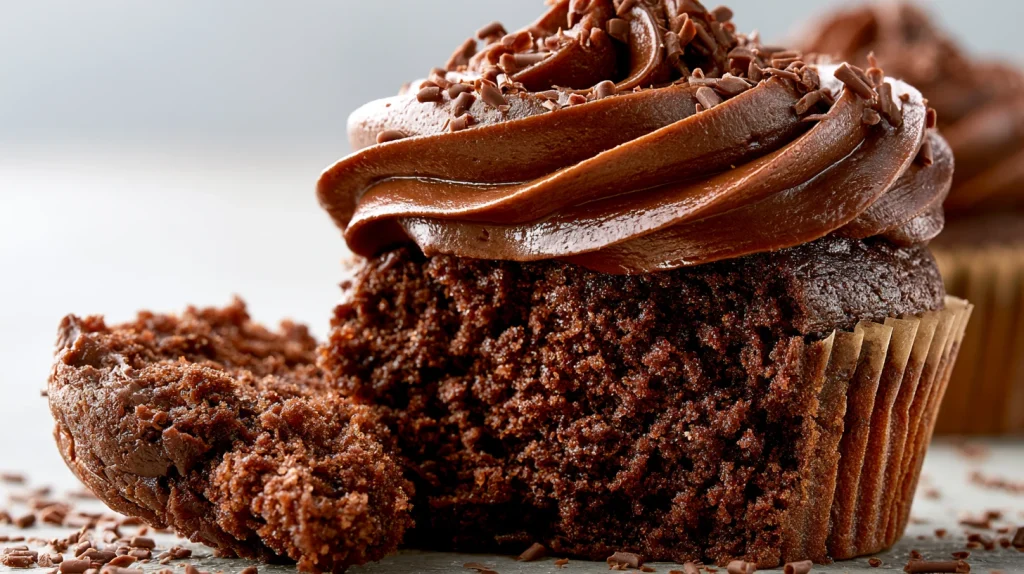 Chocolate Cupcake Recipe - Soft, Moist & Easy Homemade 2 Chocolate Cupcake