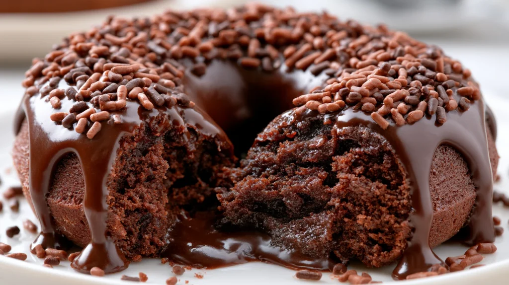 Chocolate Donut Recipe - Easy Soft Homemade Bakery Style 2 Chocolate Donut