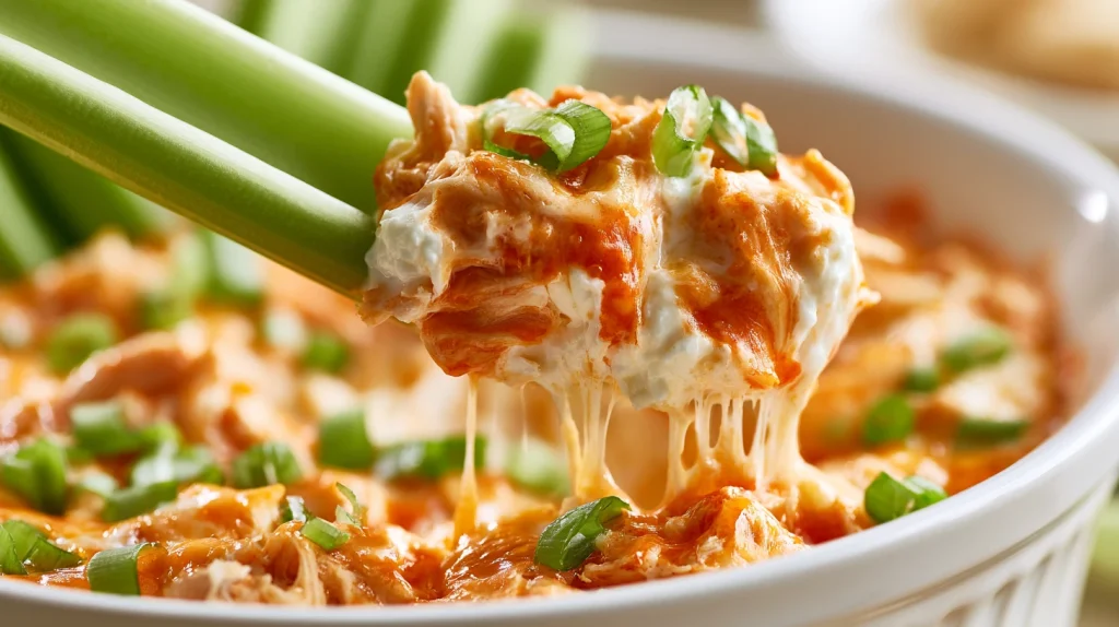Cottage Cheese Buffalo Chicken Dip - Healthy & High Protein 2 Cottage Cheese Buffalo Chicken Dip