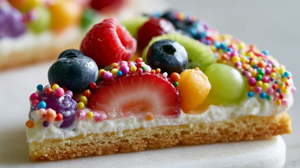 Easter Fruit Pizza Recipe - Easy Sugar Cookie Dessert 2 Easter Fruit Pizza