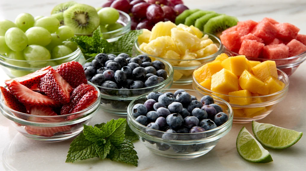 Fruit Cups for Party - Easy Fresh Party Fruit Cups Recipe 3 Fruit Cups for Party